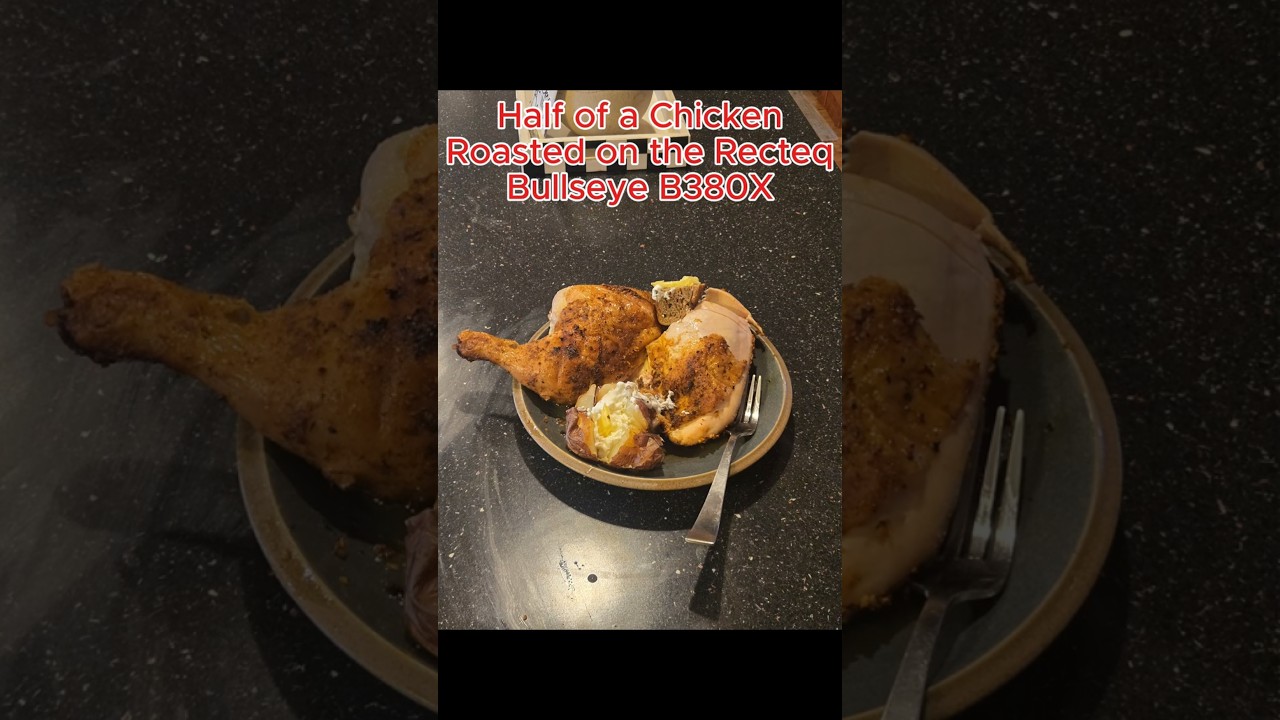 How to Roast a Half-Chicken: 325&deg;F to Perfection | Recteq Bullseye B380x