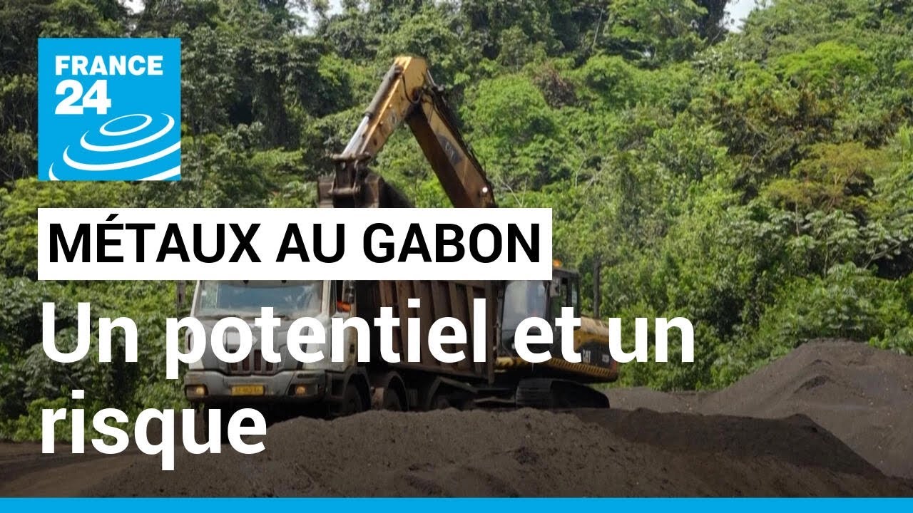 Au Gabon, le potentiel immense des ressources en métaux est aussi un risque • FRANCE 24