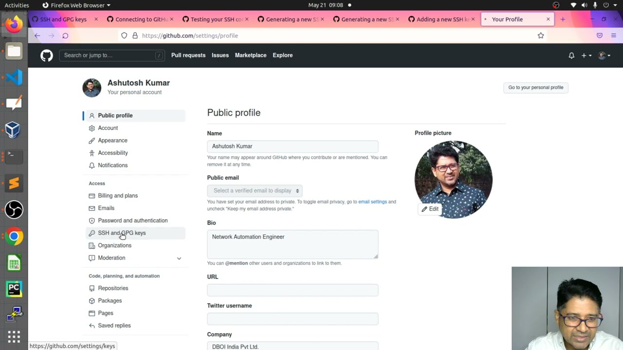 31) 20220521085507 Demystify SSH Public key, Modify git remote & add set-url 