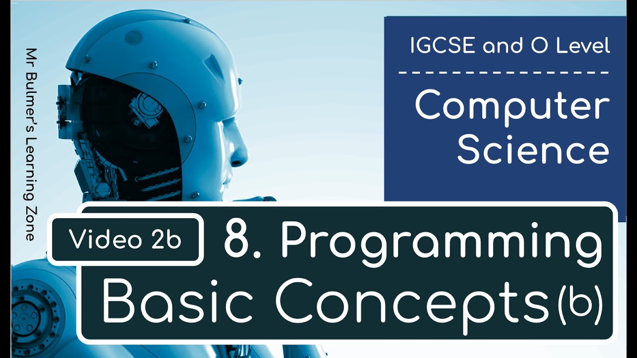 IGCSE Computer Science 2023-25 ​​— Тема 8: Программирование (2b) — Базовые понятия — Строки и опе...