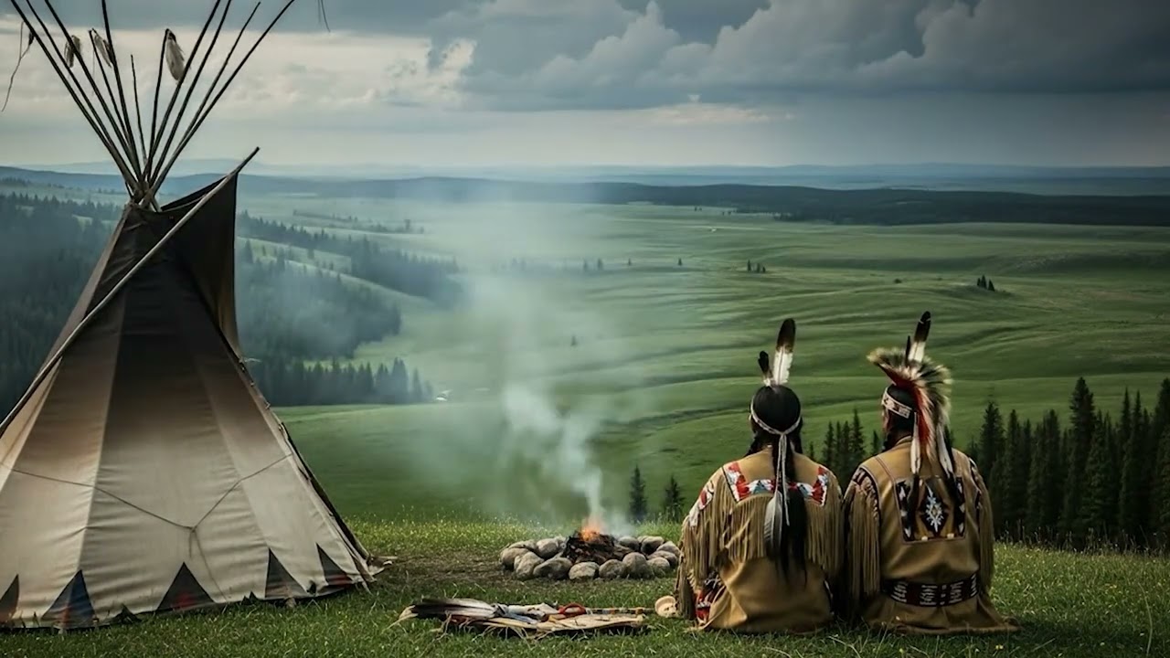 🌿 Native American Healing Music - Sacred Flute & Drums for Deep Meditation 🦅