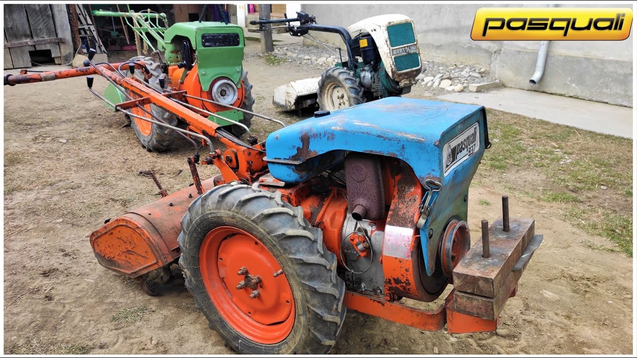 Prezentare Motocultor Pasquali 937 - Lombardini LDA510 !!!
