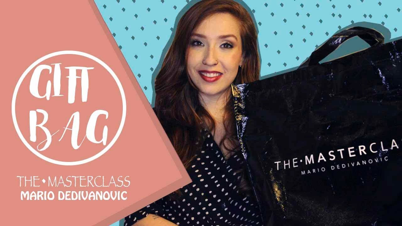 O QUE VEIO NA MINHA GIFT BAG? I THE MASTERCLASS MARIO DEDIVANOVIC I ROBS MENEZES