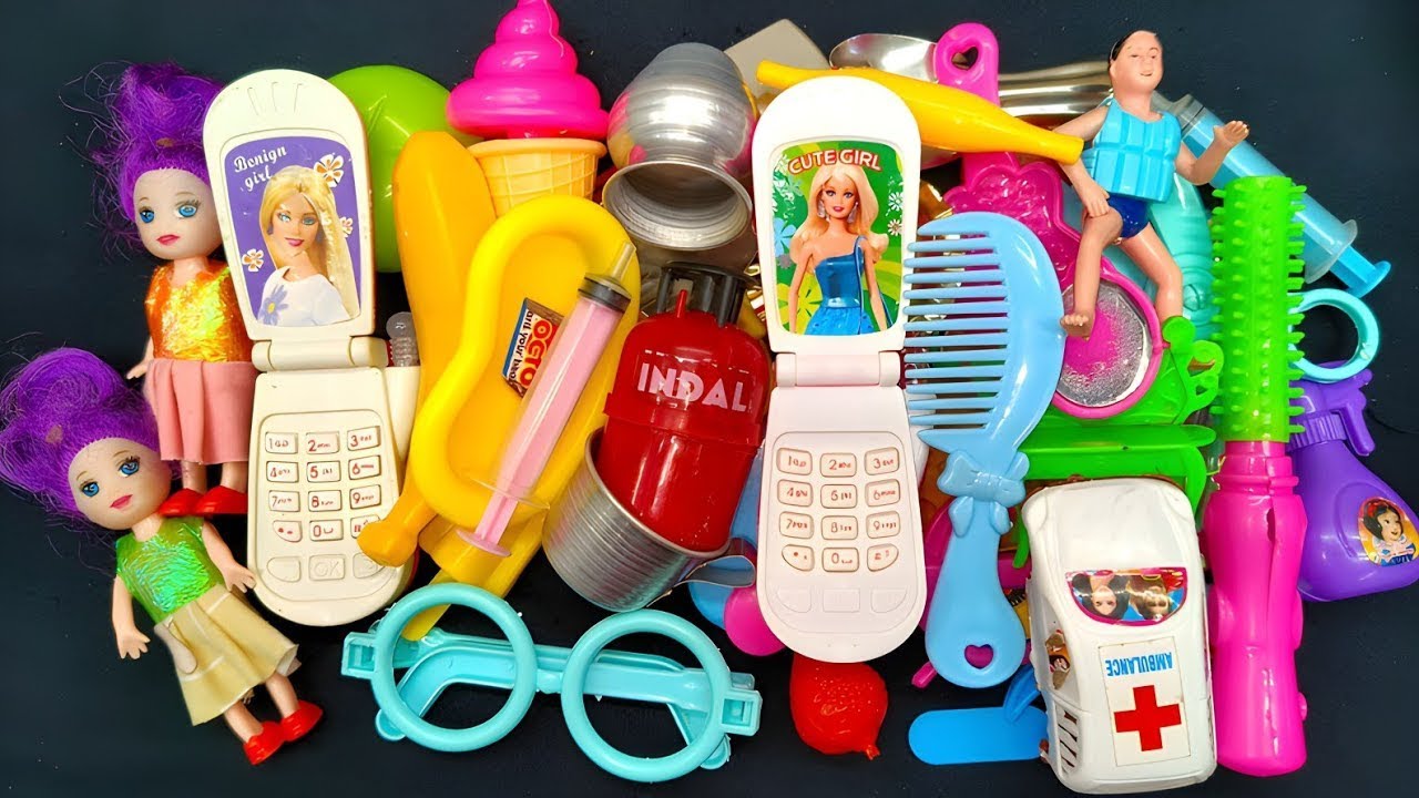 5 Minutes Satisfying With Unboxing Hello Kitty Kitchen Set  Cutee Tiny Mini ASMR kitchen set