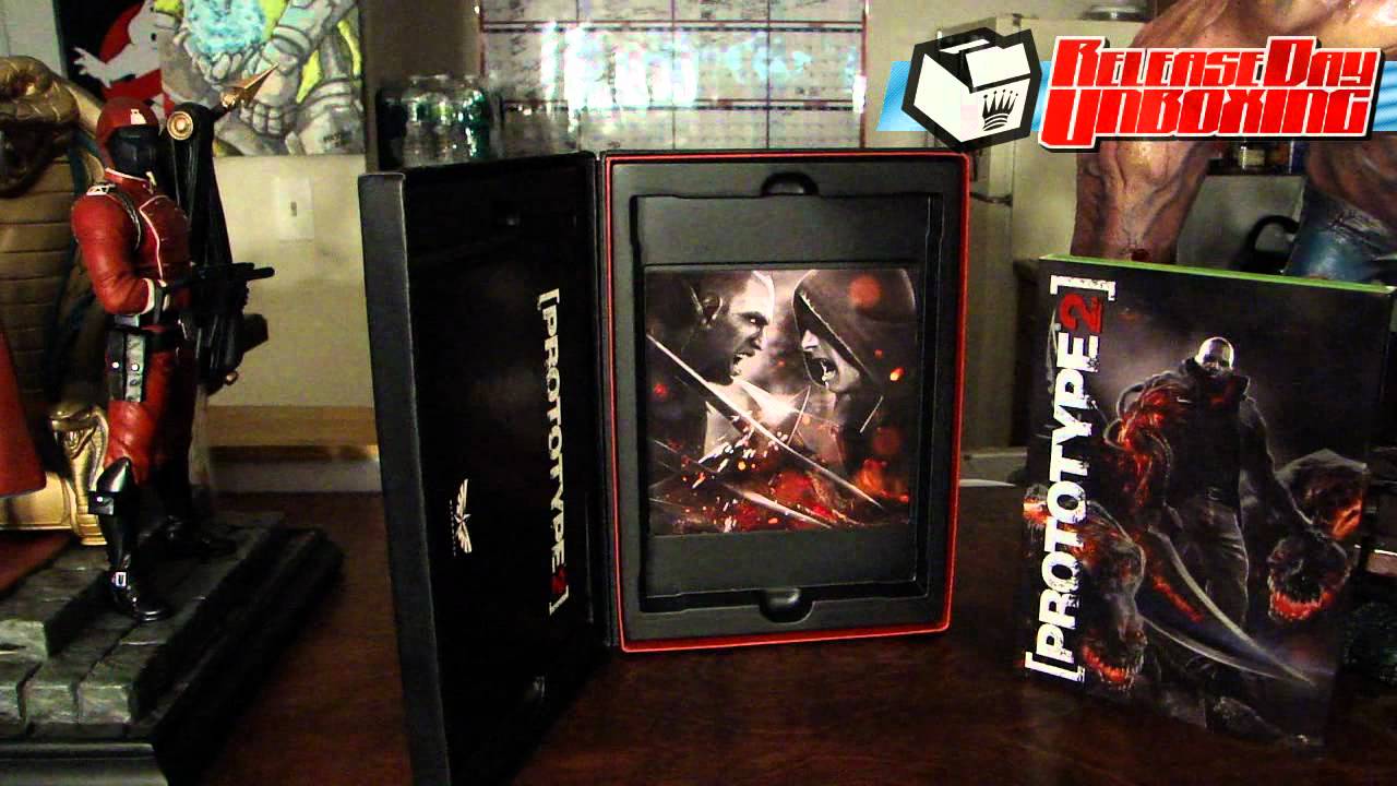 Release Day Unboxing 4-24-12: Prototype 2 Blackwatch Edition
