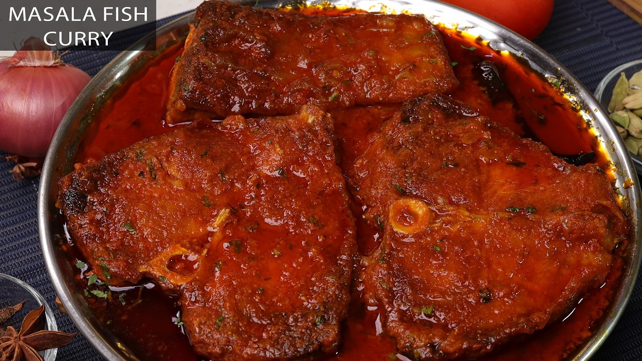 मछली बनाने का आसान तरीका हिंदी में देखे | MASALA FISH CURRY RECIPE | FISH CURRY RECIPE BY CHEF AMAN