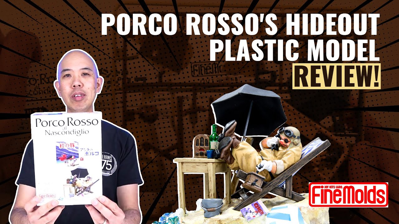 FineMolds Porco Rosso's Hideout | Plastic Model Unboxing | #askHearns