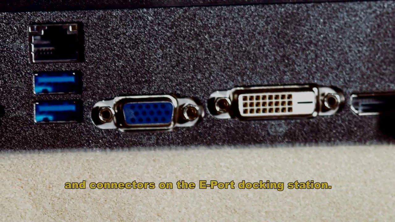 Dell E Port Docking Station