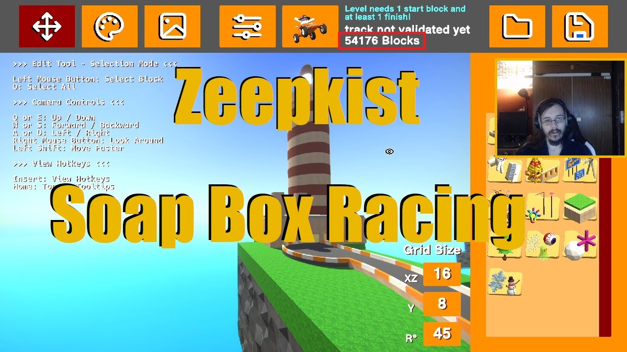 Zeepkist H01 to H04 And Custom 50,000+ Block Track Preview