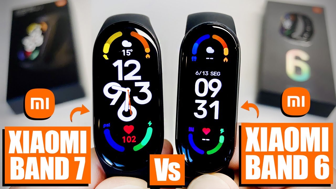 MI BAND 7 Vs MI BAND 6 | Comparativo Detalhado | Quais são as diferenças?