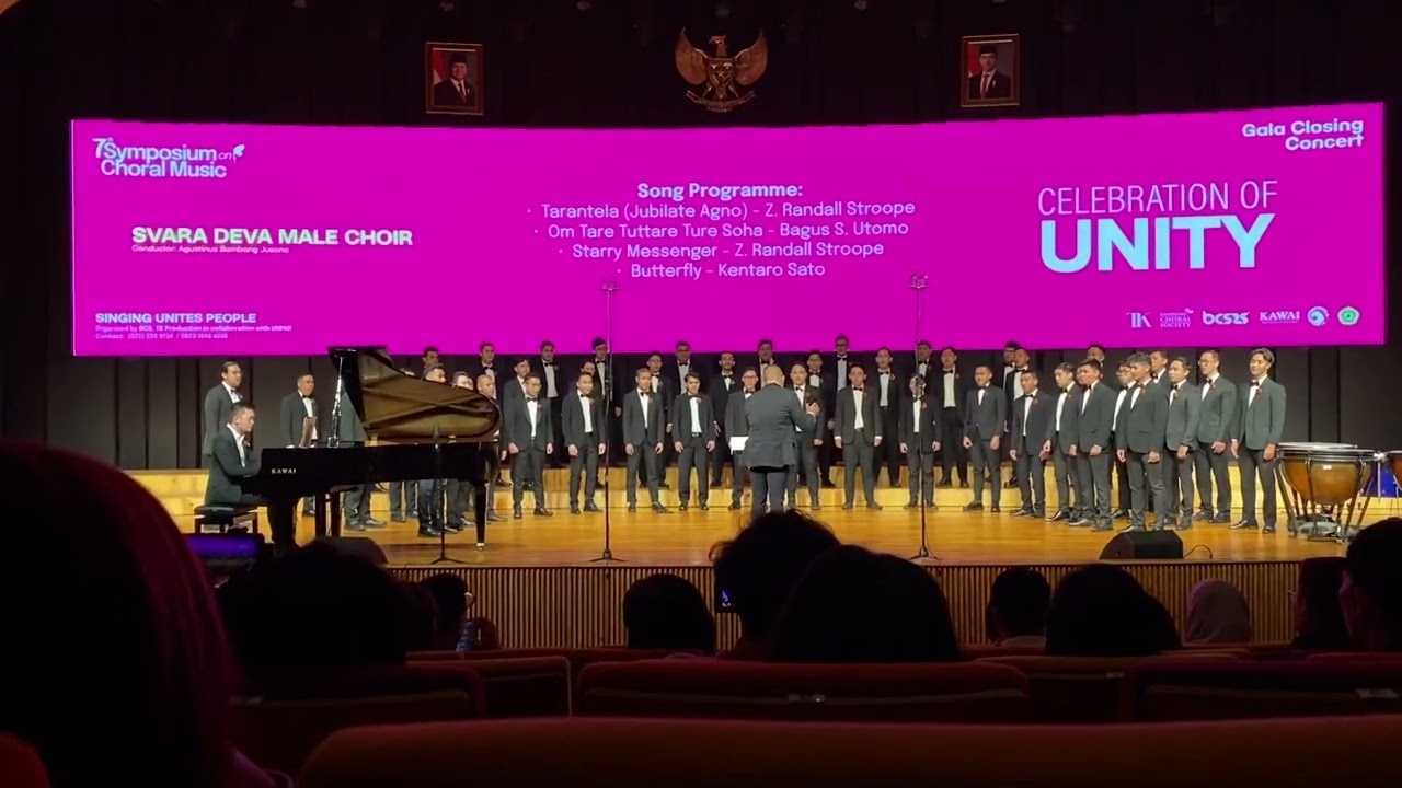 Tarantela (Jubilate Agno) , Z Randall Stroope | SVARA DEVA MALE CHOIR , Indonesia