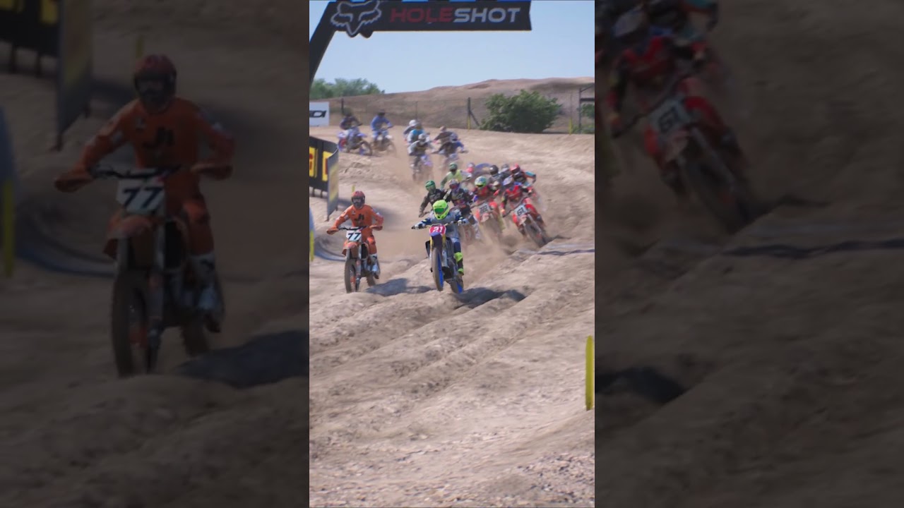 🔥 A Largada Perfeita no Motocross! | Reflexo de campeão 