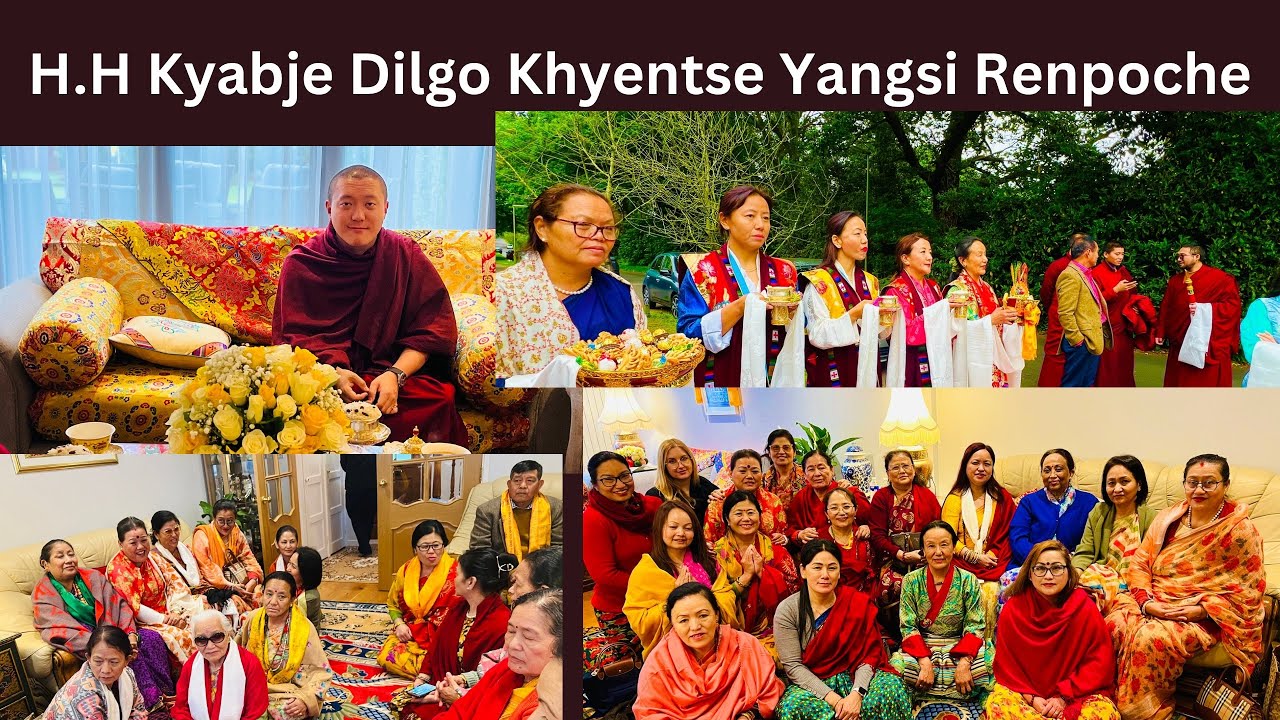 Welcoming “Kyabje Dilgo Khyentse Yangsi Rinpoche“By Team of BCC Uk 21/05/2024 🇬🇧4K