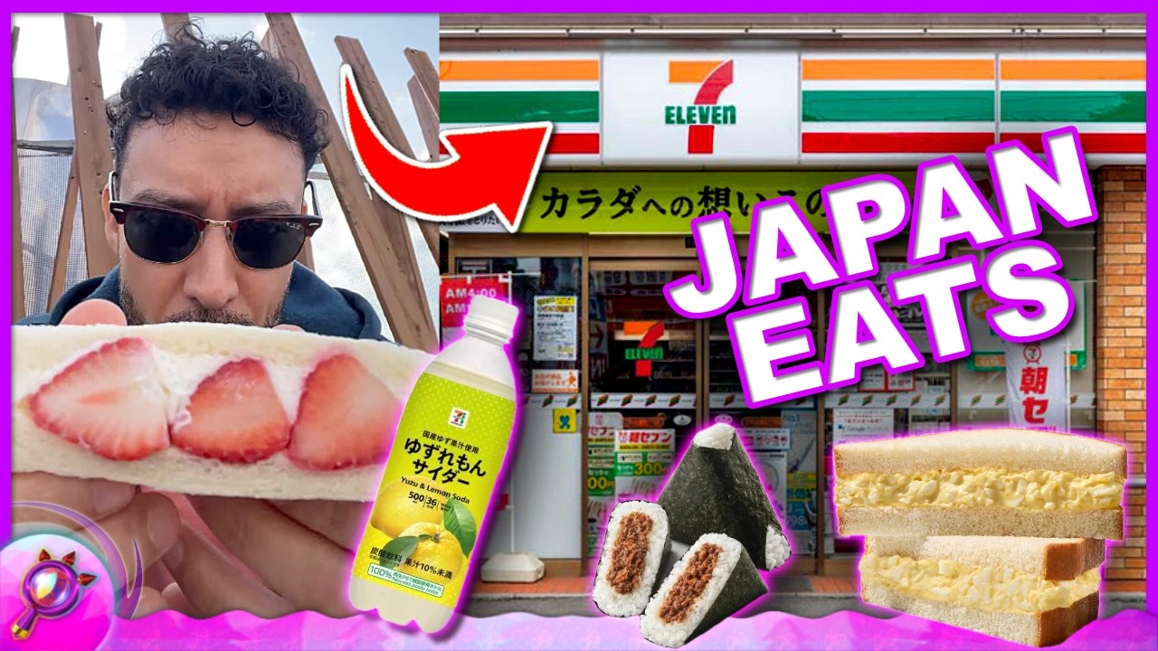 Going to 7-11 in Japan, Hotel Room TOur & Gaming Haul 🇯🇵