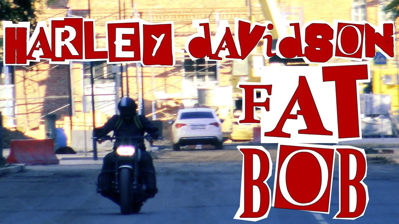 ТОЧКА ОТСЧЕТА: Harley Davidson Fat Bob #МОТОЗОНА №55