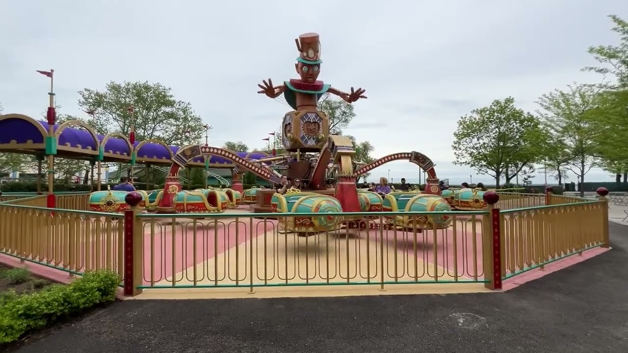 Rye Playland 2024 Opening: 9  Jack the Puppeteer, New Ride at Playland