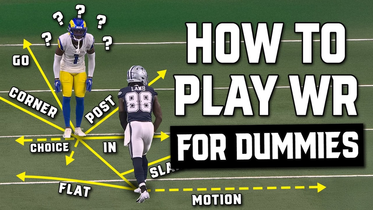 How to become an NFL Wide Receiver 