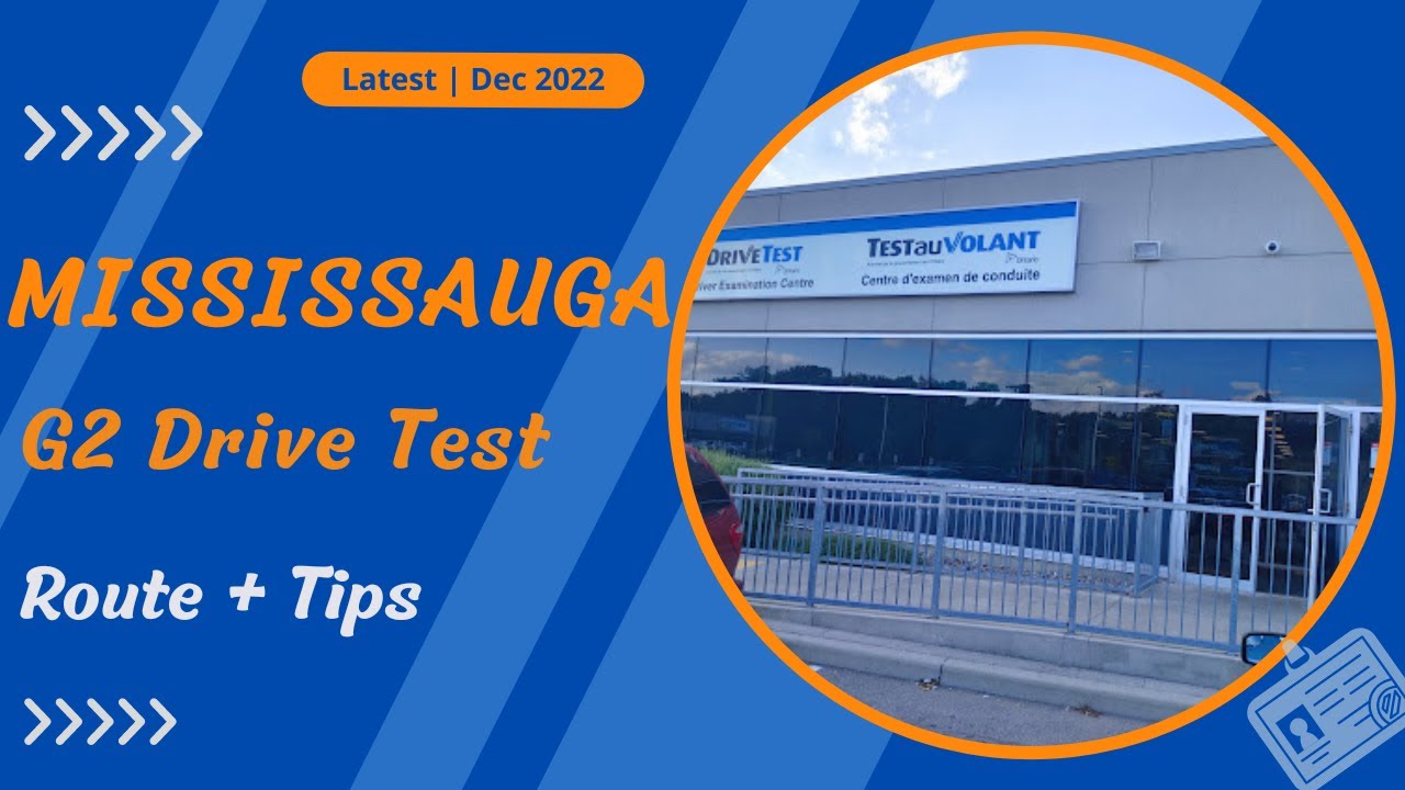 Mississauga Drive Test G2 Route | 2022 | Mississauga G2 Route