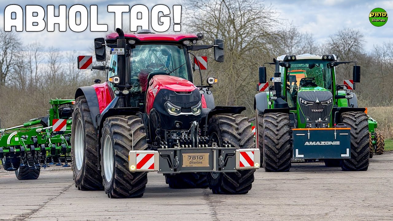 Abholtag🤩| AMAZONE Cobra für den Biobetrieb in Mecklenburg🙏