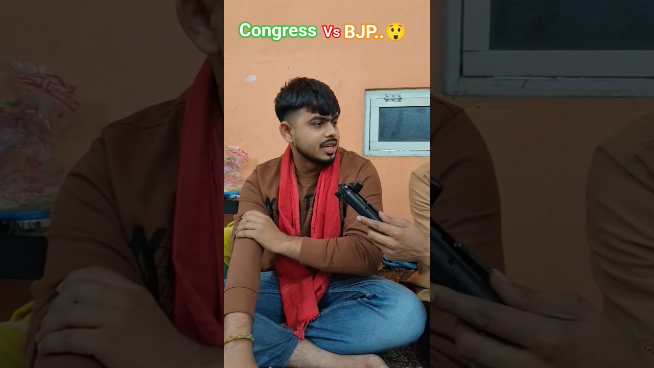 BJP Vs congress..😲📈😜 