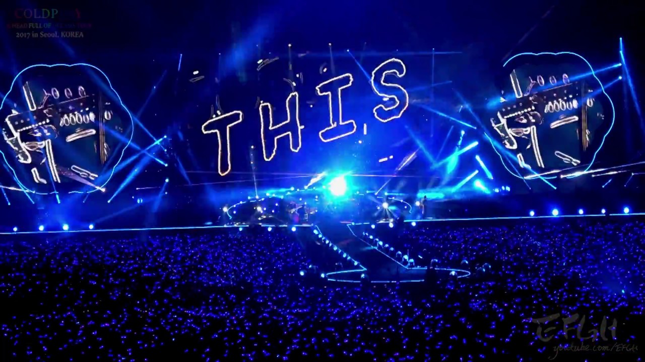 170415 Coldplay, 22. Something Just Like This @ AHFOD Tour 2017 in Seoul, KOREA