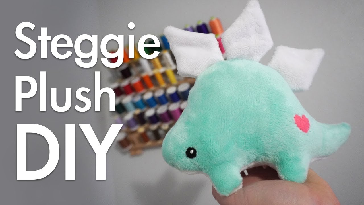 Steggie Plush DIY + FREE PATTERN