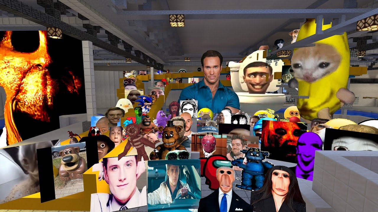 Nico's Nextbots Vs Me in Ohio Minecraft Waterworld