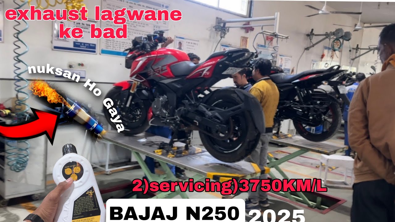 PULSAR N250 SeconD ServicinG🔥 always good ✅ Bajaj N250 ￼ #new #ytshorts #viral 