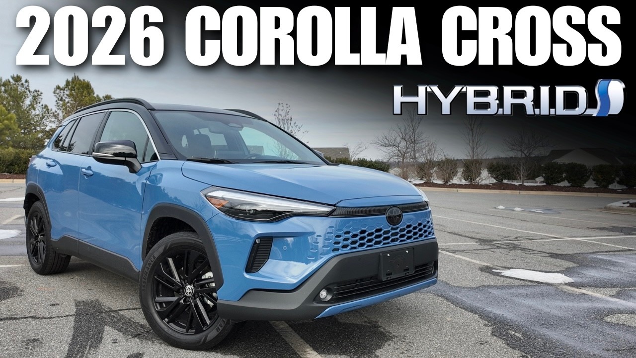 Видеообзор Toyota Corolla Cross Hybrid 2026 года | Реальность о доступном кроссовере
