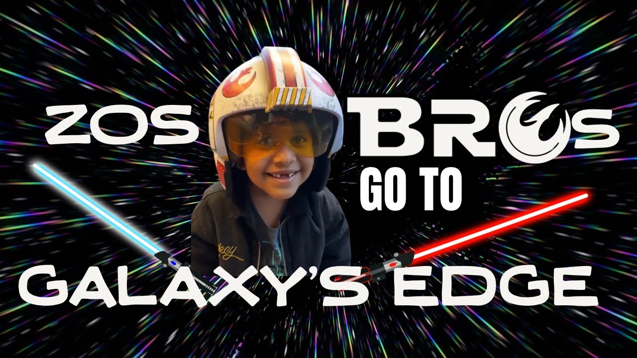 We went to  Disney’s Galaxy’s Edge ! 