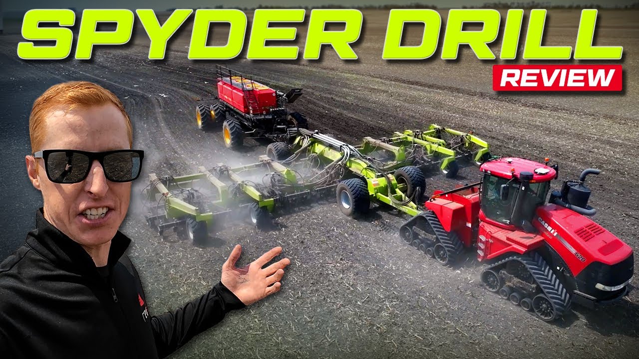 Our First Look at a Spyder Double Disc Drill in the Field