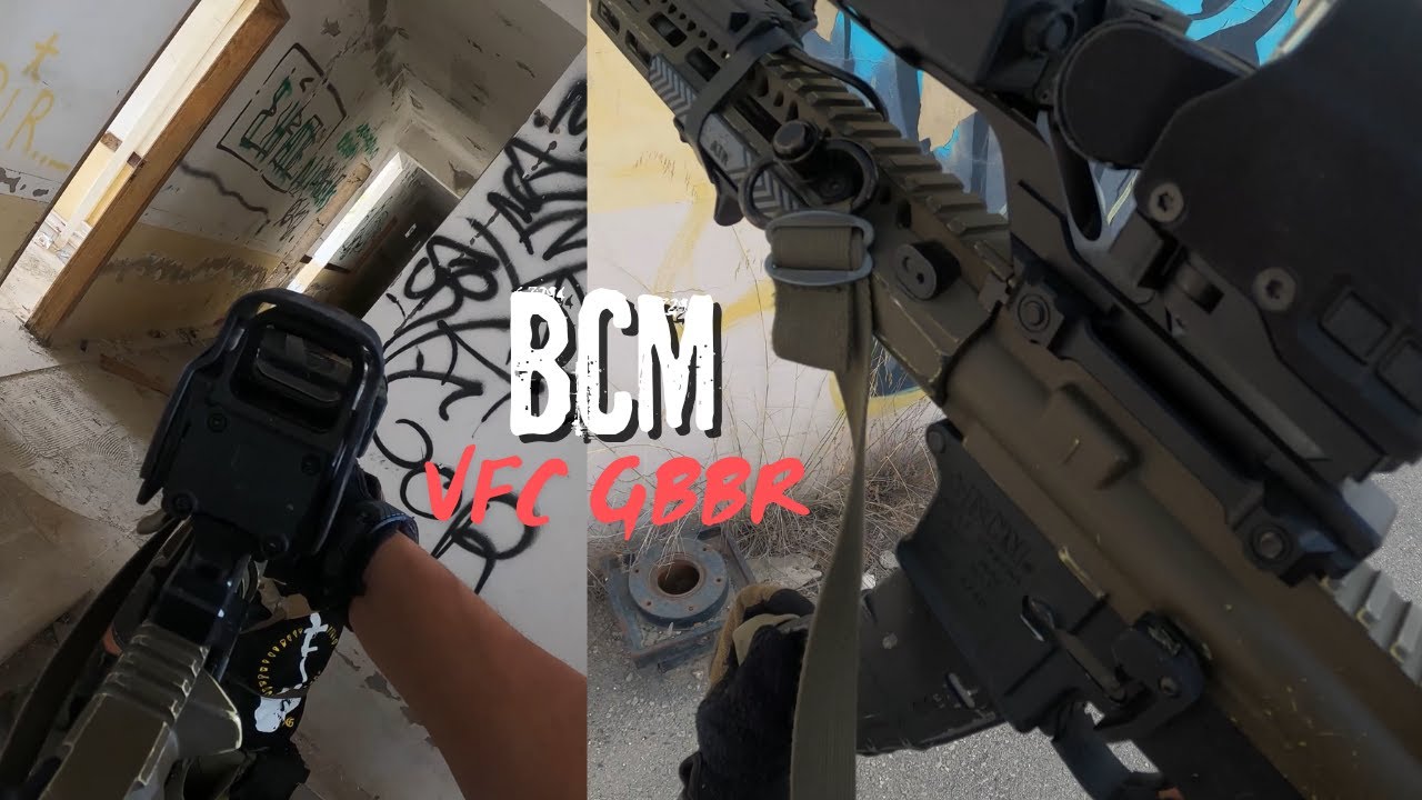 Intense Airsoft Action: BCM GBBR CQB Highlights!