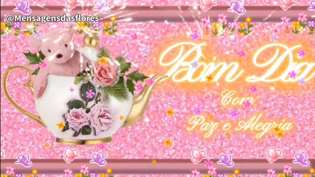 Mensagem de Bom Dia! Deus cuida de você nos minimos detalhes, confie.