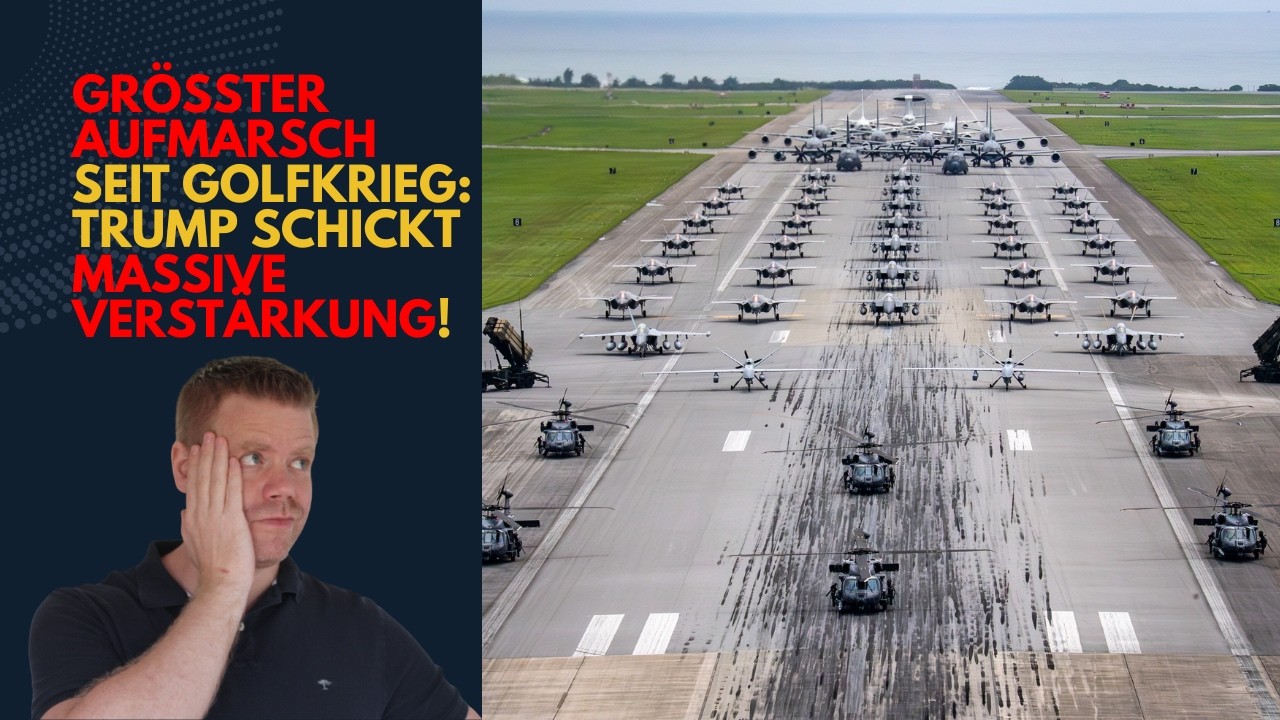Riesiger Aufmarsch in den letzten 48 Stunden! Angriff auf Iran nun sicher?