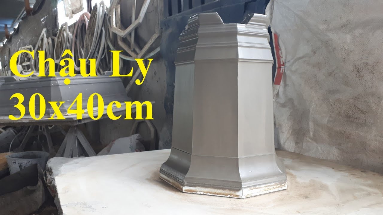 Kỹ Thuật Quay Chậu, Chậu Ly 30 x 40 cm, Bonsai pot