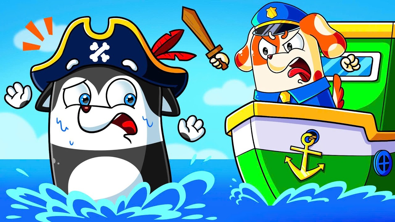 Hoo Doo Policía vs. Piratas: ¡A toda vela! Batalla en el Mar! ⚓🚓