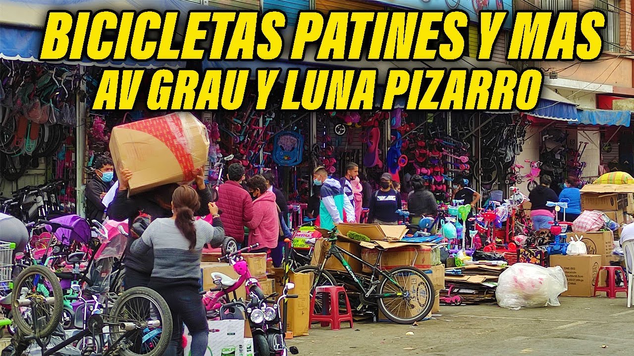 BICICLETAS MOTOS PATINES Y MAS - AV GRAU CON LUNA PIZARRO - CENTRO DE LIMA