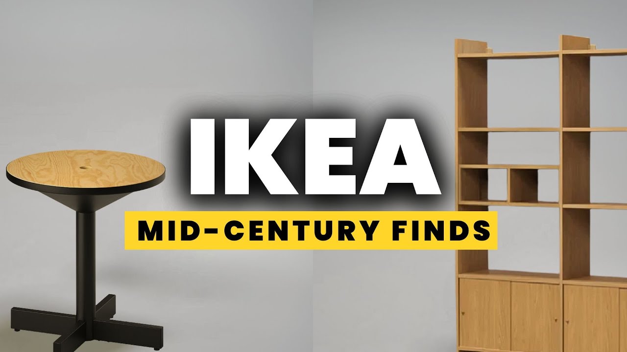 Best MCM IKEA FINDS | Mid Century Modern Ikea Finds