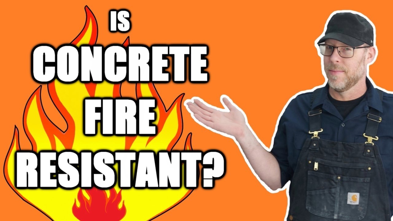 Устойчив ли бетон к огню?