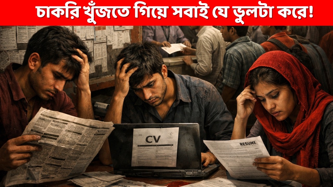 বাংলাদেশে চাকরি খুঁজতে গিয়ে সবাই যে ভুলটা করে!