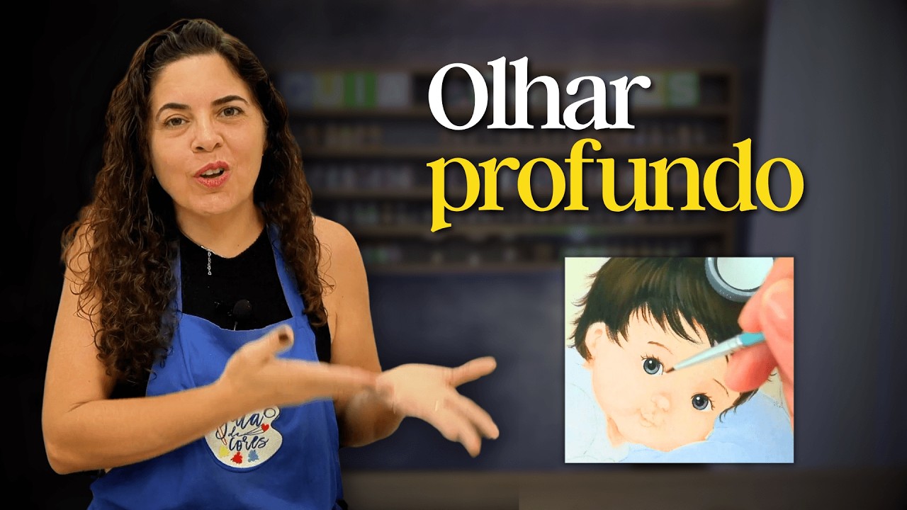 Como pintar olho escuro