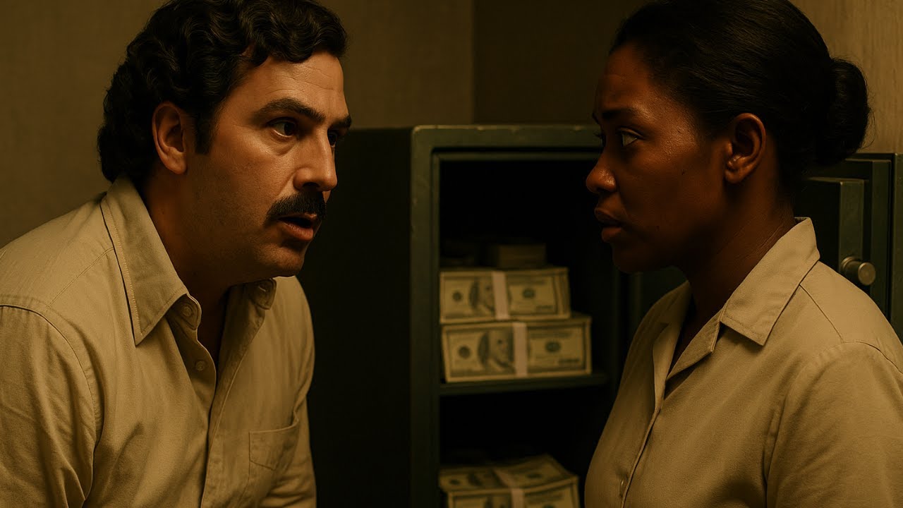 Pablo Escobar dejó la caja fuerte abierta para probar a su empleada negra — su reacción lo impactó