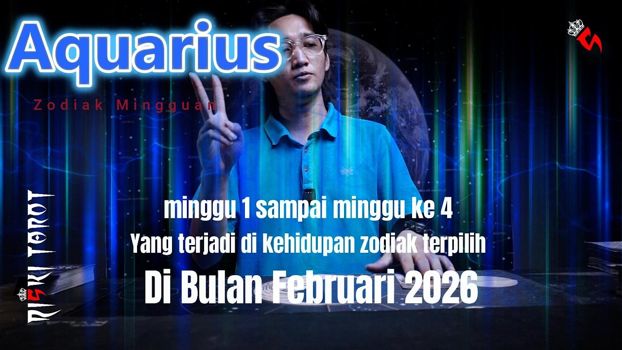 Zodiak Aquarius dari energi tarot keadaan yang akan terjadi di tiap minggunya bulan Februari 2026