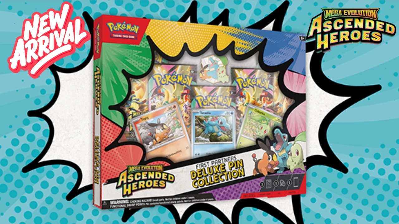 *NEW* Pokemon Ascended Heroes Deluxe Pin Opening!!🔥