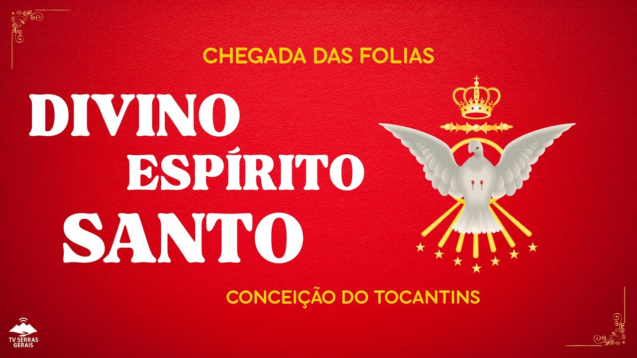 CHEGADA DAS FOLIAS DO DIVINO ESPIRITO SANTO 2025  DE CONCEIÇÃO DO TOCANTINS