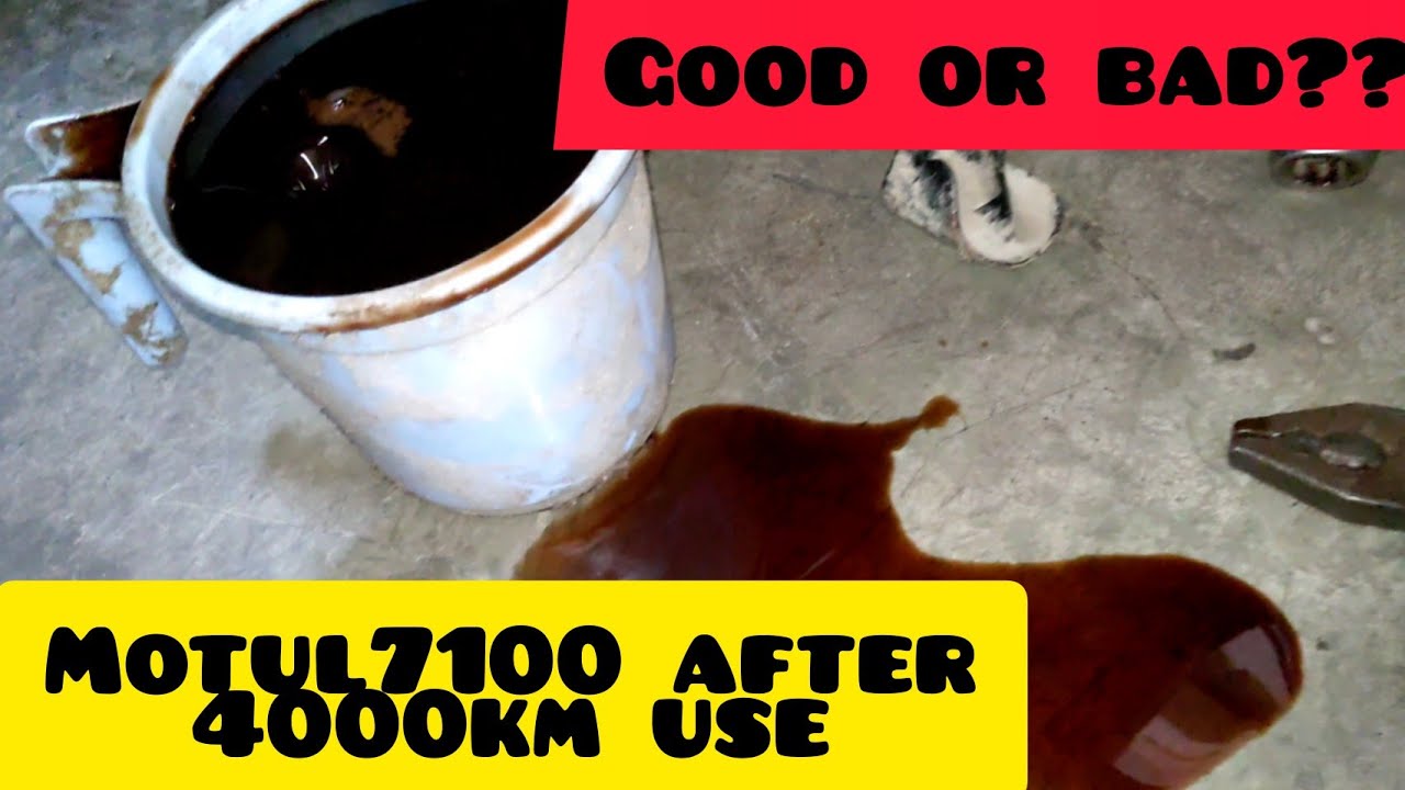 What happens to Motul 7100 after 4000KM - Changing after 4000KM ~ 20W50 - Better than Castrol?