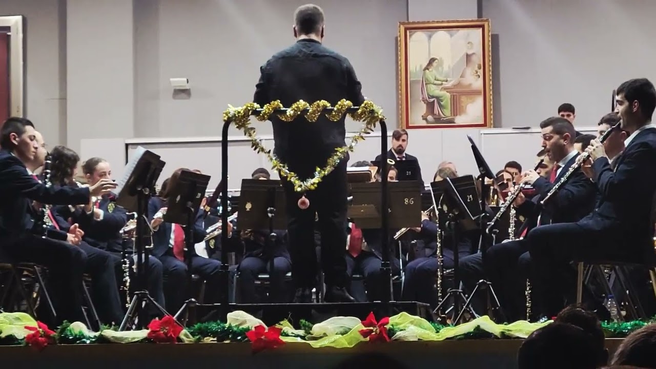Consert de  Nadal de la banda "SIUM" de Tavernes de la Valldigna.