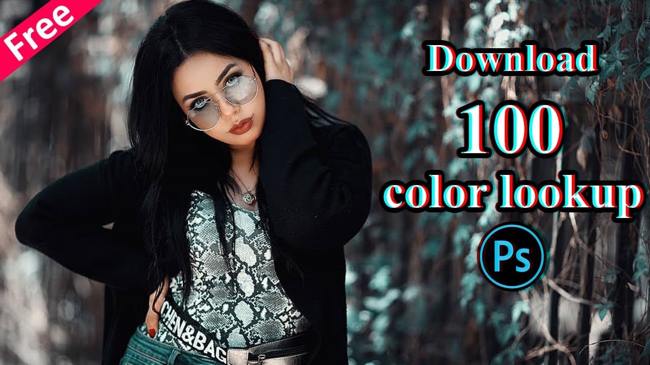 الجزء الثاني : تحميل 100 لون color look up + شرح طريقة تثبيتهم في الفوتوشوب