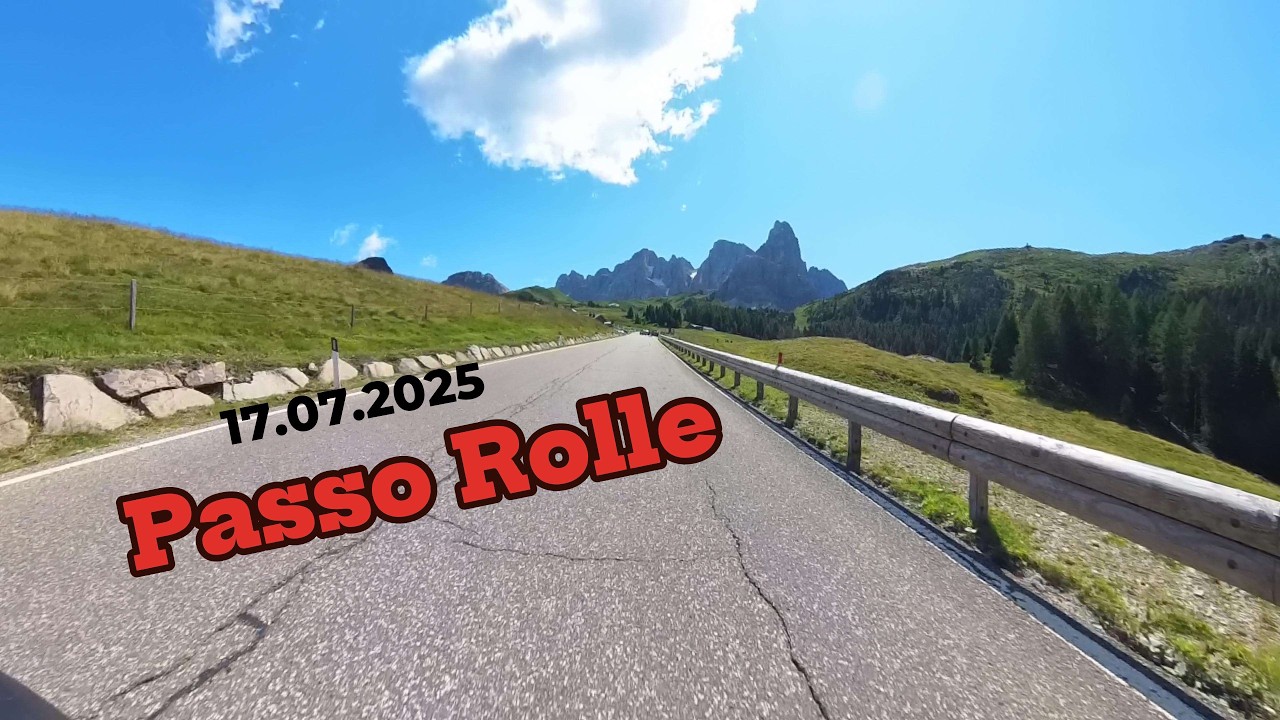 17 07 25 Passo Rolle  con la Ducati Supersport 950 S