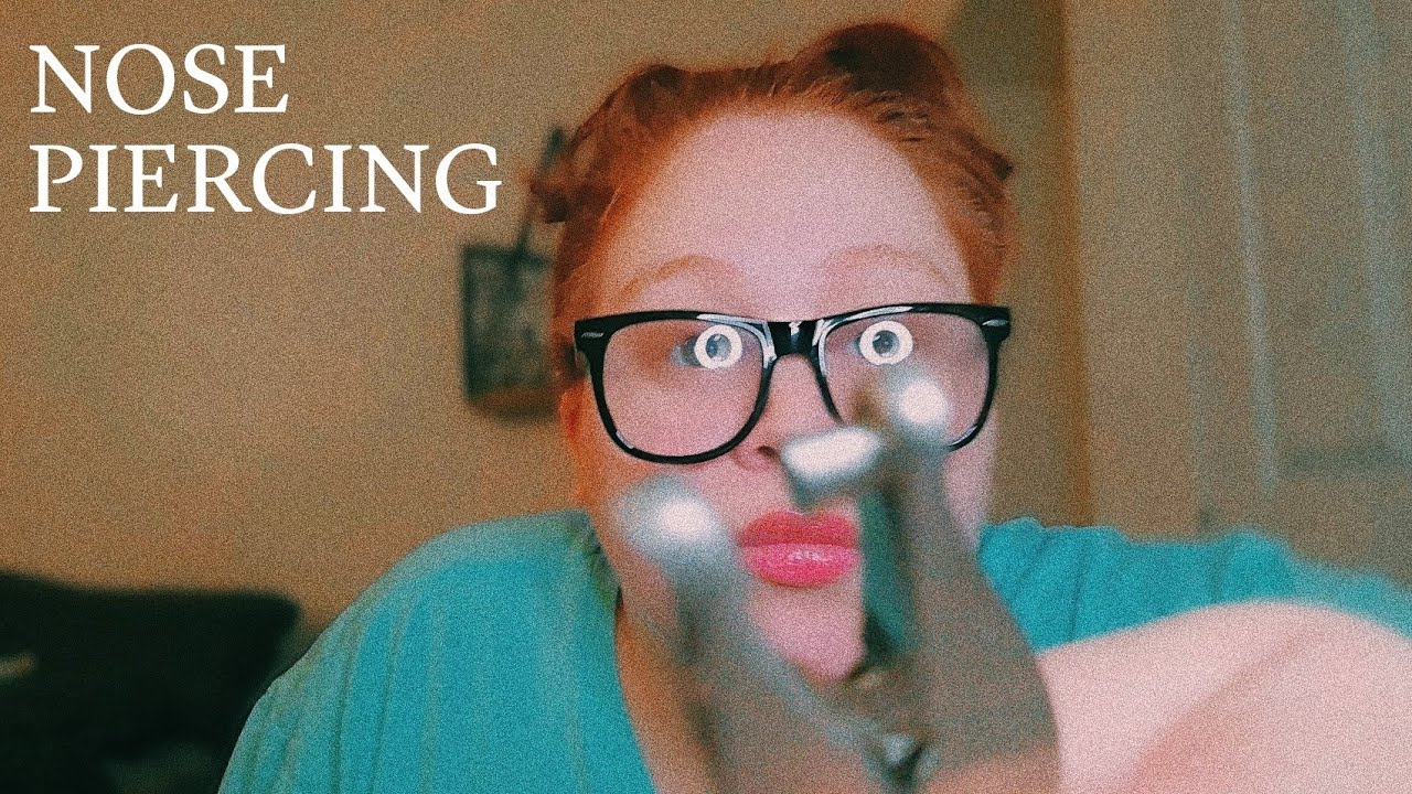 nose piercing rp/ASMR #nosepiercing #rp #ASMR #6minutes